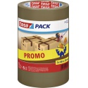 Verpakkingstape tesapack® 66mx50mm bruin promopack