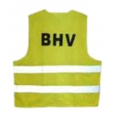 Veiligheidsvest Leina met opdruk "BHV " geel