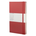 Notitieboek Moleskine large 130x210mm lijn hard cover  rood