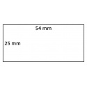 Etiket Dymo LabelWriter industrieel 25x54mm 1 rol á 160 stuks wit