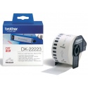 Etiket Brother DK-22223 50mm thermisch 30-meter wit papier