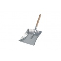 Stofblik Cleaninq verzinkt houten steel 23x21 cm