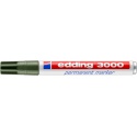 Viltstift edding 3000 rond 1.5-3mm olijfgroen