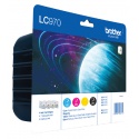 Inktcartridge Brother LC-970VALBP zwart + 3 kleuren