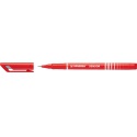 Fineliner STABILO Sensor 189/40 fijn rood