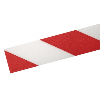 Vloermarkeringstape DURALINE 50mmx30m rood-wit