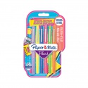 Fineliner Paper Mate Flair retro medium assorti blister à 6 stuks