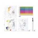 Hobbyset Maped Creativ Aqua'Art eenhoorn 14-delig assorti