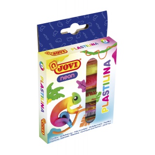 Boetseerklei Jovi Plastalina 15gr neonkleuren