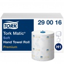 Handdoekrol Tork H1 Matic Premium 2-laags 100m wit 290016