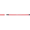 Viltstift STABILO Pen 68/040 medium neon rood