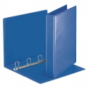 Presentatieringband Esselte A4 4-rings D-mech 30mm blauw