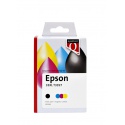 Inktcartridge Quantore alternatief tbv Epson T3357 zwart + 3 kleuren