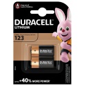 Batterij Duracell 2xCR123 high power lithium
