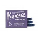 Inktpatroon Kaweco blauwzwart doosje à 6 stuks