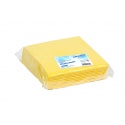 Werkdoek Cleaninq non-woven 38x40cm geel 10 stuks