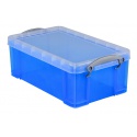 Opbergbox Really Useful 5 liter 340x200x125mm transparant blauw