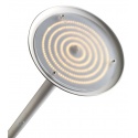 Vloerlamp Unilux Pryska led hout wit