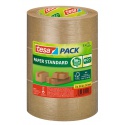 Verpakkingstape tesapack® Papier Standard ecoLogo 50mx50mm bruin bundel