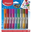 Glitterlijm Maped 10.5ml blister à 9 kleuren