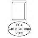 Envelop Quantore akte EC4 240x340mm wit 250stuks