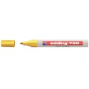 Viltstift edding 750 lakmarker rond 2-4mm geel