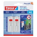 Klevende Spijker tesa® tegels & metaal 3kg verstelbaar wit 2 stuks