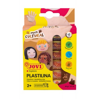 Boetseerklei Jovi Plastalina 15gr huidskleuren