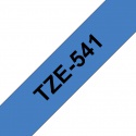 Labeltape Brother P-touch TZe-541 standaard 18mm zwart op blauw