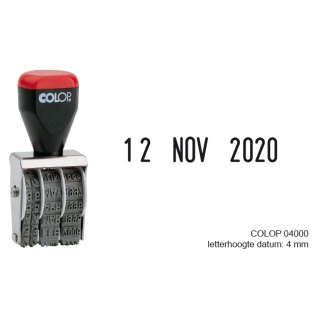 Datumstempel Colop 04000 band Nederlands