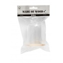 Stolp Creativ Company met houten voet 9.5cm x 6cm