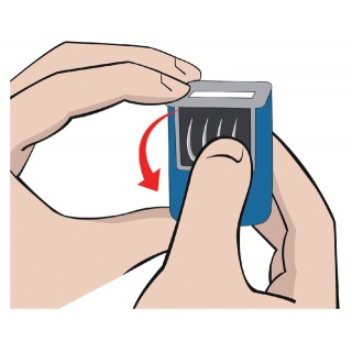 Woord-datumstempel Colop S160O ontvangen