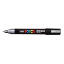 Verfstift Posca PC5M medium zilver