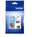 Inktcartridge Brother LC-424 zwart + 3 kleuren