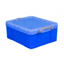 Opbergbox Really Useful 18 liter 480x390x200mm transparant blauw