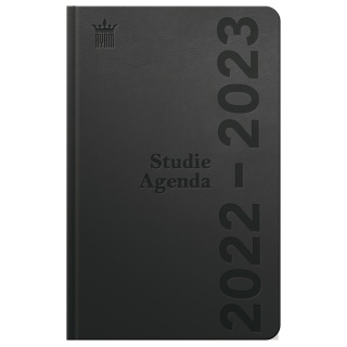 Schoolagenda 2025-2026 Ryam Studie DeLuxe 7dagen/2pagina's zwart