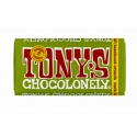 Chocolade Tony's Chocolonely melk hazelnoot crunch reep 180gr