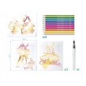 Hobbyset Maped Creativ Aqua'Art ballet 14-delig assorti