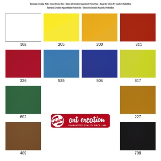 Aquarelverf Talens Art Creation set à 12 kleuren