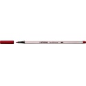 Brushstift STABILO Pen 568/50 donkerrood