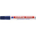 Viltstift edding 3000 rond 1.5-3mm staalblauw