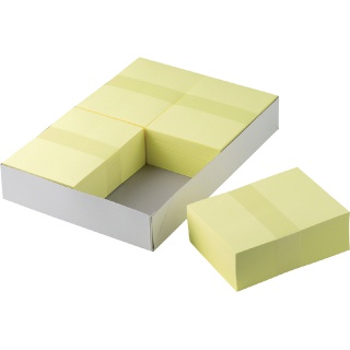 Receptpapier Fastprint A6 80gr kanariegeel 2000 vel