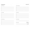 Schoolagenda 2025-2026 Ryam docenten 7dagen/2pagina's spiraal zwart