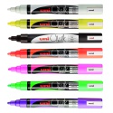 Krijtstift Uni-ball chalk rond 1.8-2.5mm fluor groen