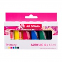 Acrylverf Talens Art Creation Primary 12ml set à 6 kleuren