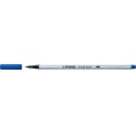 Brushstift STABILO Pen 568/41 donkerblauw