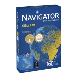 Kopieerpapier Navigator Office Card A3 160gr wit 250 vel