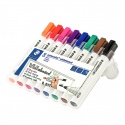 Viltstift Staedtler Lumocolor 351 whiteboard set à 8 stuks assorti