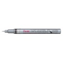 viltstift Pentel MFP10 rond 0.7mm zilver