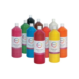 Plakkaatverf Creall basic cyclaam 1000ml
